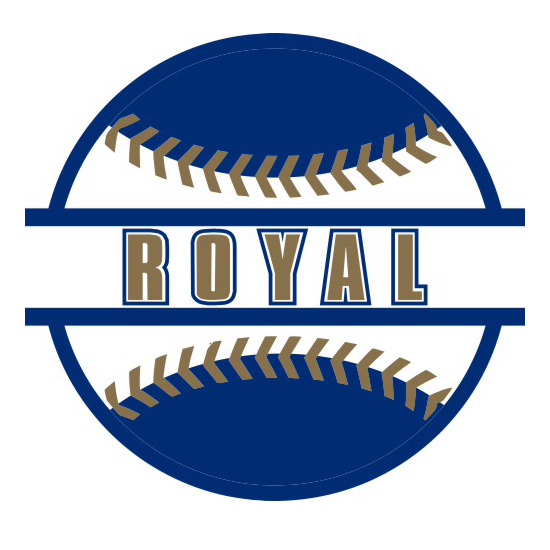 Baseball Kansas City Royals Logo iron on paper